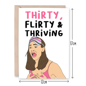 30 Flirty & Thriving Jenna Birthday Card