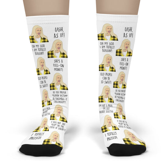 Cher Clueless Socks