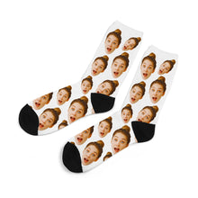 Load image into Gallery viewer, Personalised Face Photo Socks