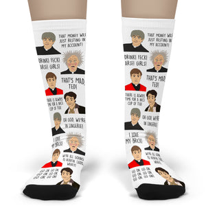 Father Ted Character Socks