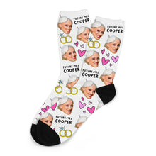Load image into Gallery viewer, Personalised Hen Do Face Photo Socks