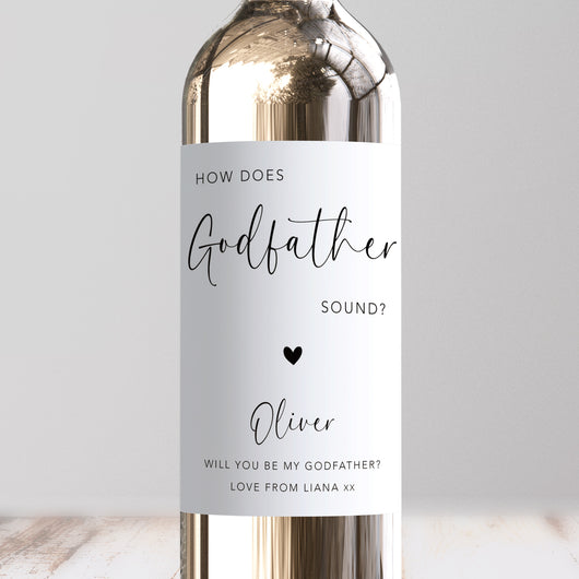 How Does Godfather Sound Wine Label