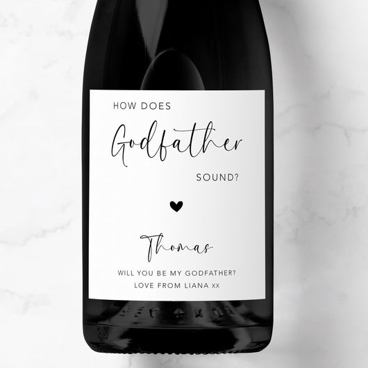 How Does Godfather Sound Prosecco Label