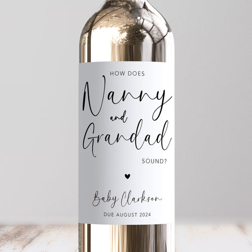 How Does Nanny & Grandad Sound Wine Label