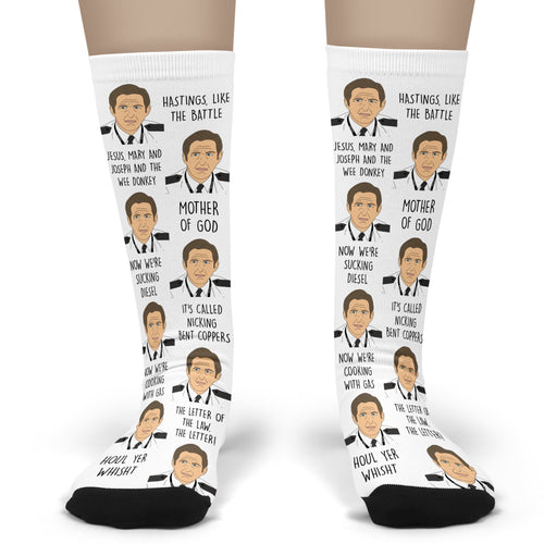 Line Of Duty Socks