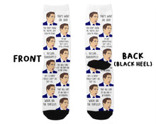Load image into Gallery viewer, Michael Scott The Office Socks