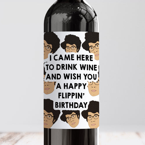 Moss IT Crowd Wine Label