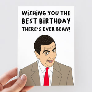 Mr Bean Birthday Card