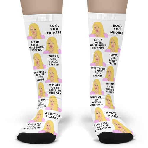 Regina George Mean Girls Socks