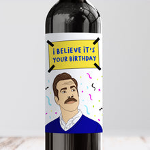 Load image into Gallery viewer, Ted Lasso Birthday Wine Label
