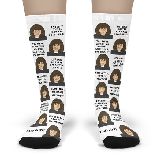 Vicar Of Dibley Socks