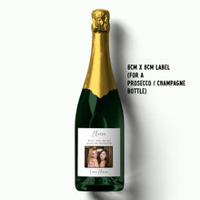 Load image into Gallery viewer, Will You Be My Maid Of Honour Photo Wine Label - Smudge &amp; Splash