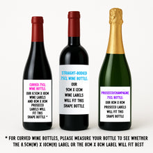 Load image into Gallery viewer, Happy Birthday To The Best Dog Dad Wine Label