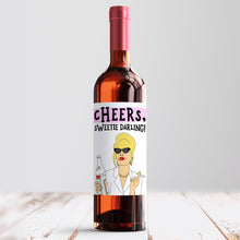 Load image into Gallery viewer, Absolutely Fabulous Wine Label - Smudge &amp; Splash