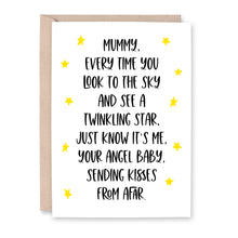 Load image into Gallery viewer, Angel Baby Mummy Card