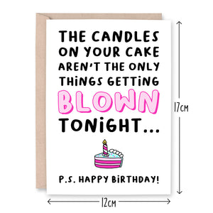 Candles Blown Birthday Card