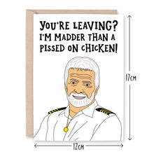 Load image into Gallery viewer, Captain Lee Leaving Card