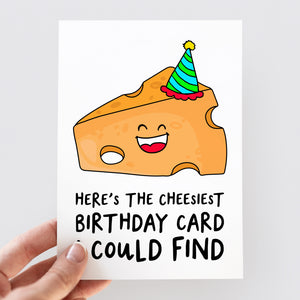 Obligatory Cheesy Birthday Card - Smudge & Splash
