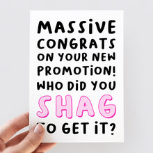 Load image into Gallery viewer, Congrats On Your Promotion Card - Smudge &amp; Splash