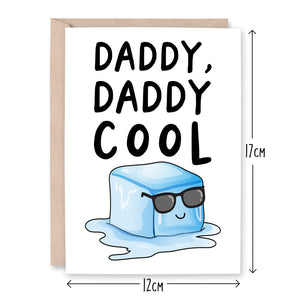Daddy Cool Card - Smudge & Splash