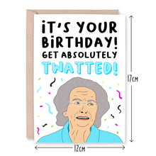 Load image into Gallery viewer, Gavin &amp; Stacey Doris Twatted Birthday Card - Smudge &amp; Splash