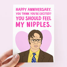 Load image into Gallery viewer, Dwight Schrute Anniversary Card