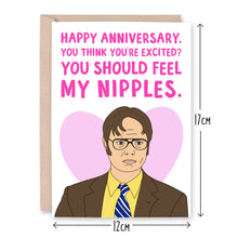 Load image into Gallery viewer, Dwight Schrute Anniversary Card
