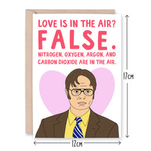 Load image into Gallery viewer, Dwight Schrute False Love Card