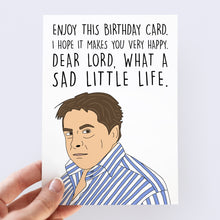 Load image into Gallery viewer, Peter Marsh Come Dine With Me Birthday Card - Smudge &amp; Splash