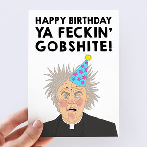 Father Jack Birthday Card - Smudge & Splash