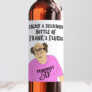 Frank Reynolds Wine Label
