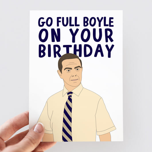 Charles Boyle Birthday Card