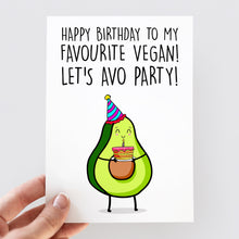 Load image into Gallery viewer, Happy Birthday To My Favourite Vegan Card