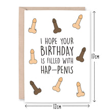 Load image into Gallery viewer, Penis Birthday Card