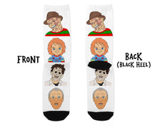 Load image into Gallery viewer, Horror Movie Socks