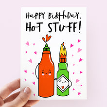 Load image into Gallery viewer, Happy Birthday Hot Stuff Card