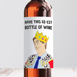 Jake Peralta Brooklyn Nine Nine Wine Label