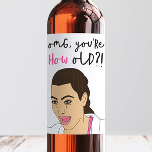 Kim Kardashian Wine Label