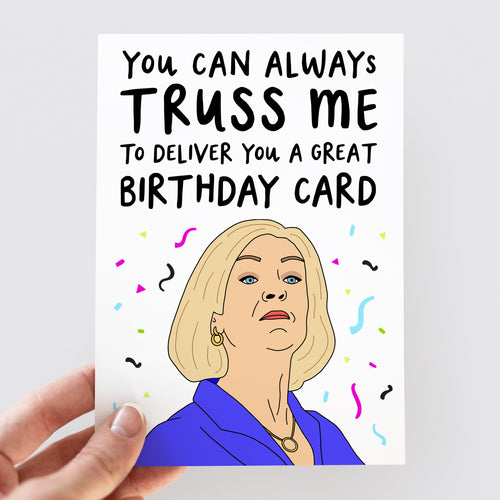 Liz Truss Birthday Card