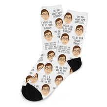 Load image into Gallery viewer, Louis Theroux Socks