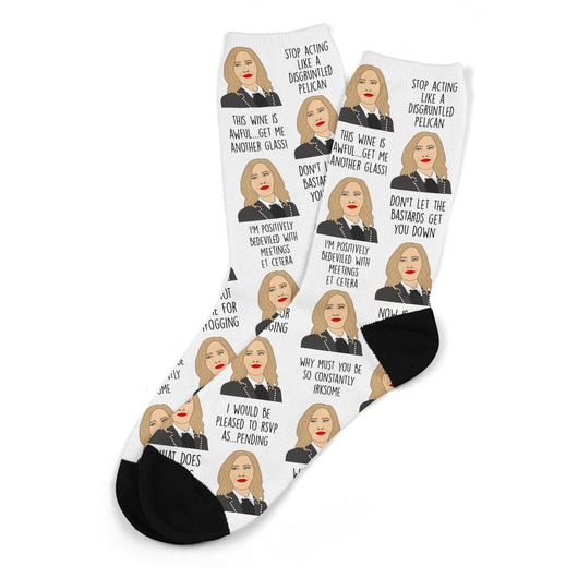 Moira Rose Schitt's Creek Socks