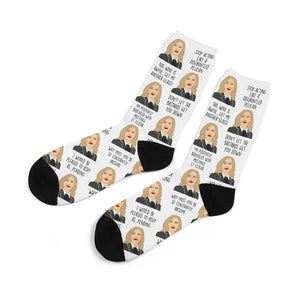 Moira Rose Schitt's Creek Socks