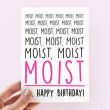 Load image into Gallery viewer, Moist Birthday Card - Smudge &amp; Splash