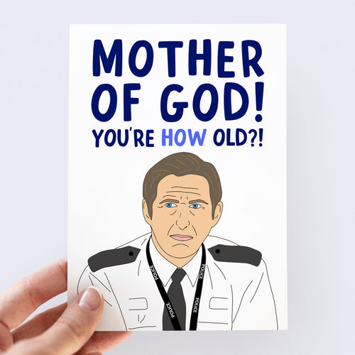 Line Of Duty Birthday Card