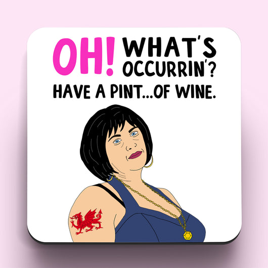 Nessa Pint Of Wine Coaster
