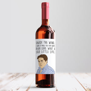 You Won, Jane Come Dine With Me Wine Label