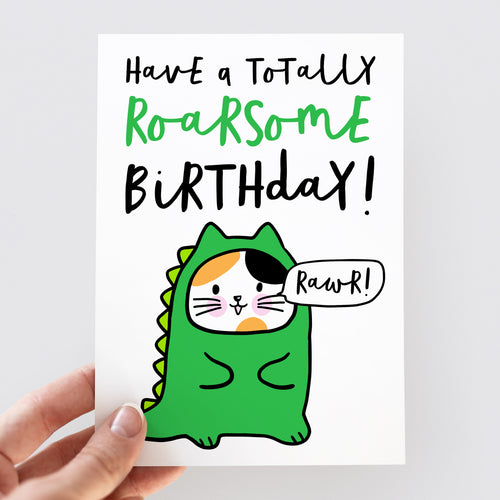 Have A Roarsome Birthday Card