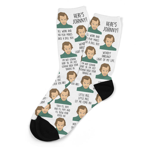 The Shining Movie Socks