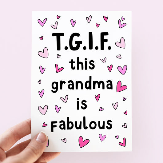 This Grandma Is Fabulous Card