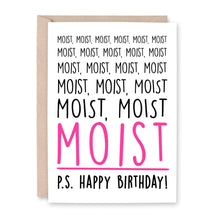Load image into Gallery viewer, Moist Birthday Card - Smudge &amp; Splash